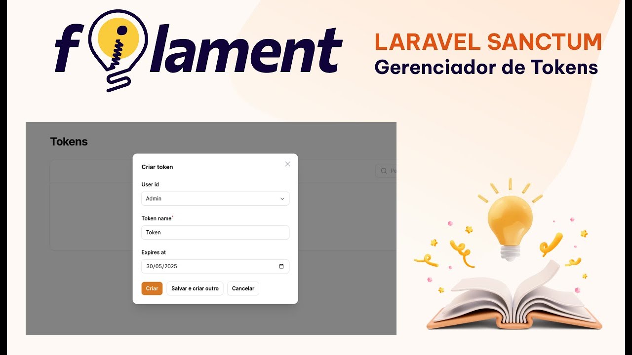 Laravel Sanctum com Filament #filament  #laravel