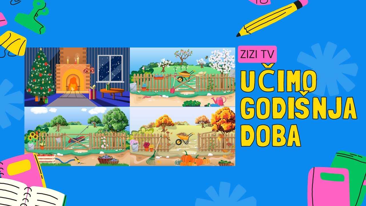 Učimo godišnja doba - ZIZI tv