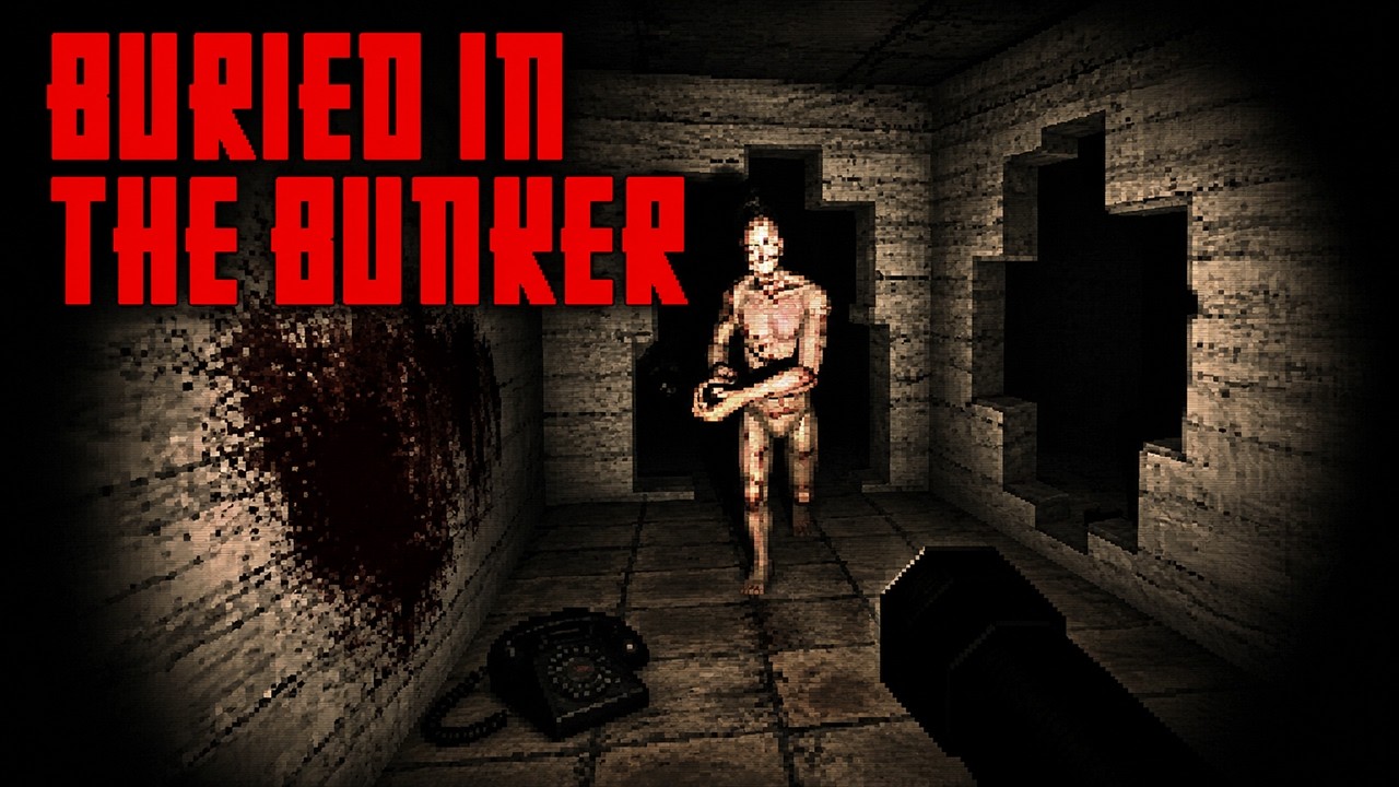 Buried in the Bunker (itch.io) - Indie Horror Game (No Commentary) PC