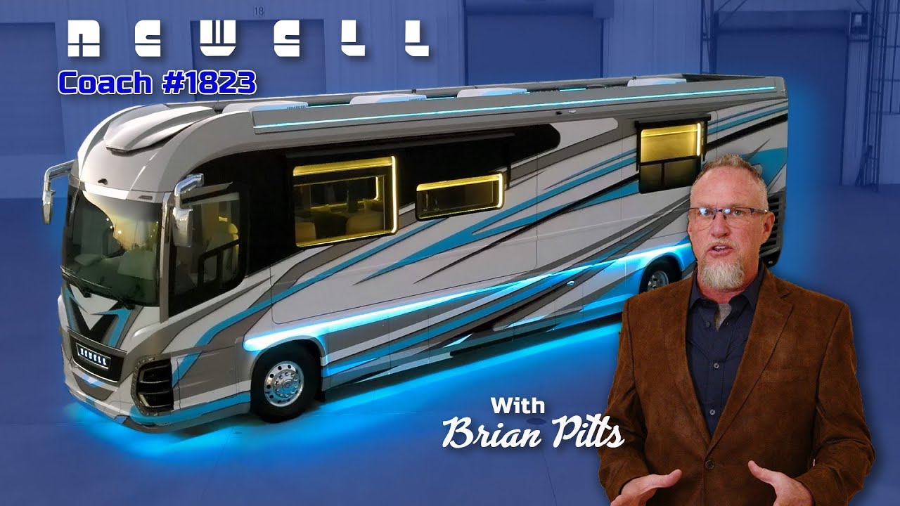 Experience Ultimate Luxury with the Newell Coach 1823! 🚍✨ #LuxuryTravel #NewellCoach #Motorcoach