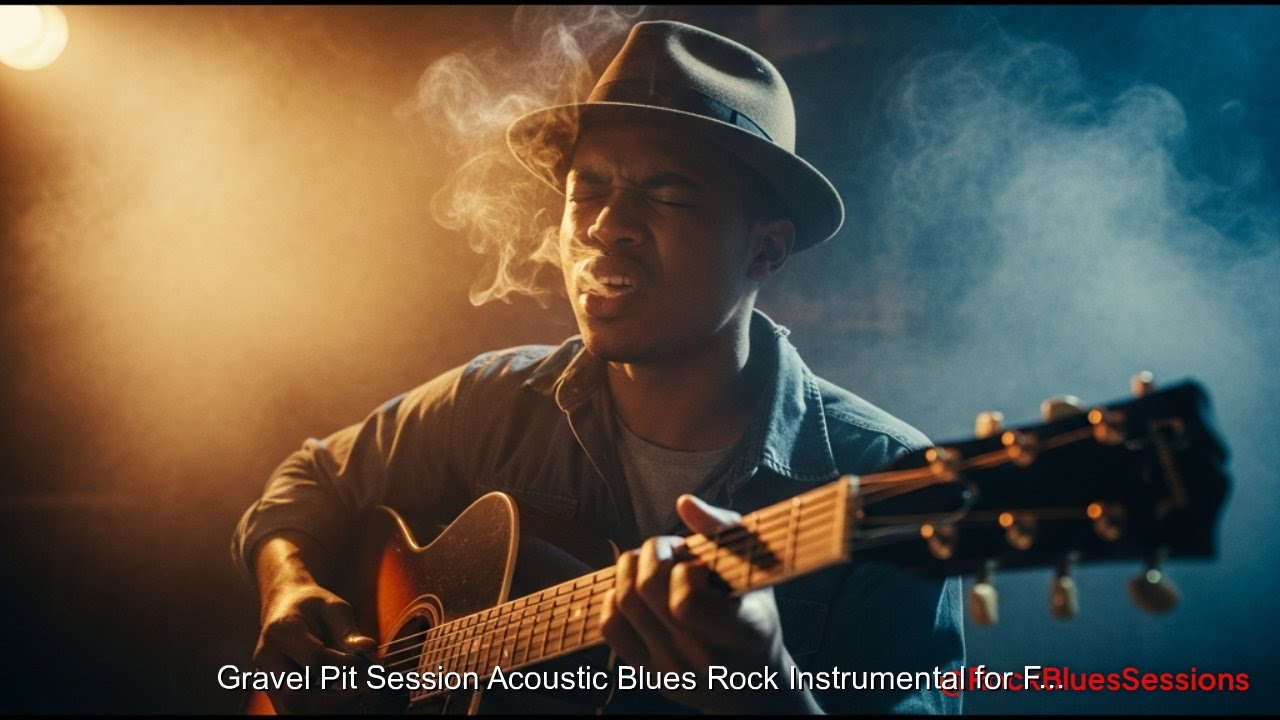 Gravel Pit Session Acoustic Blues Rock Instrumental for Focus and Relaxation