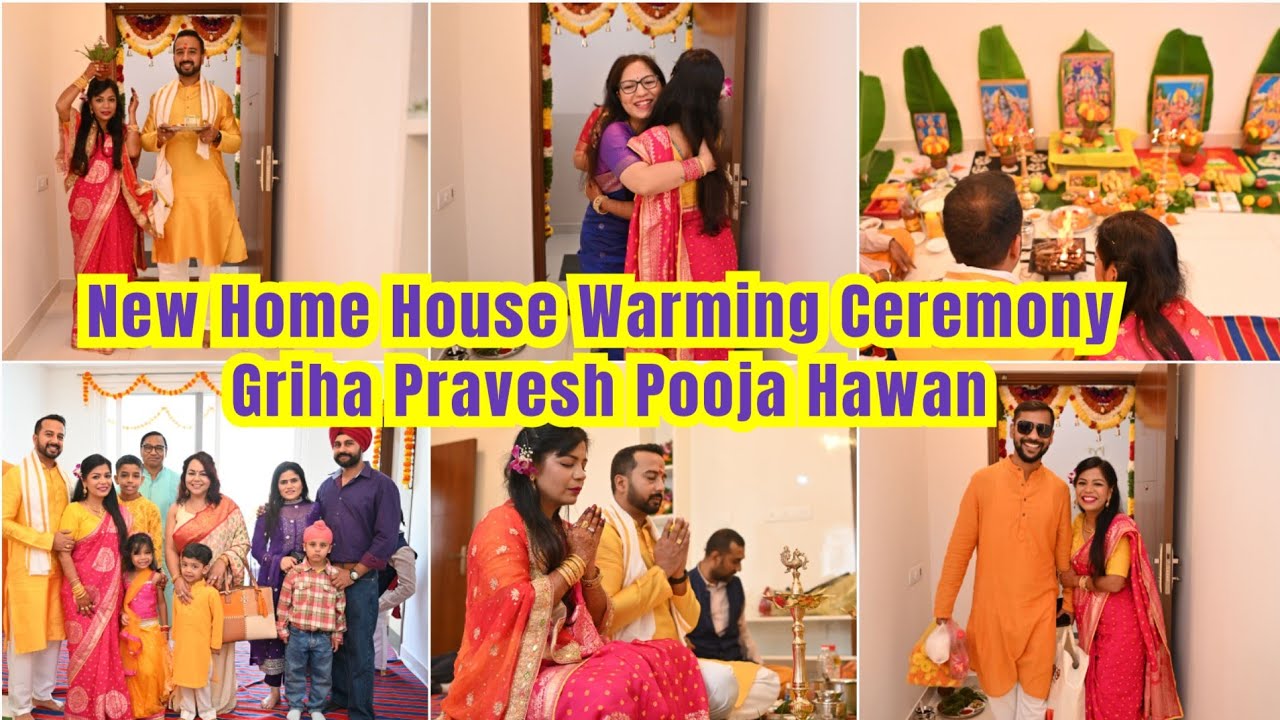New Home House Warming Ceremony Griha Pravesh Pooja Hawan And New Beginnings #newhome #housewarming