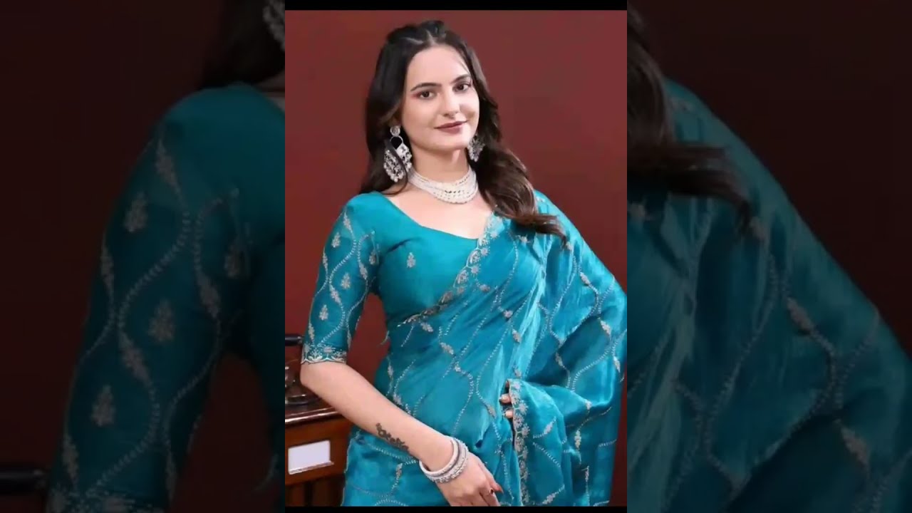 New letest bollywood jimmy Choo saree❤️booking fast🛒💸💵#partywearsaree#cashondeliverysarees #fashion 