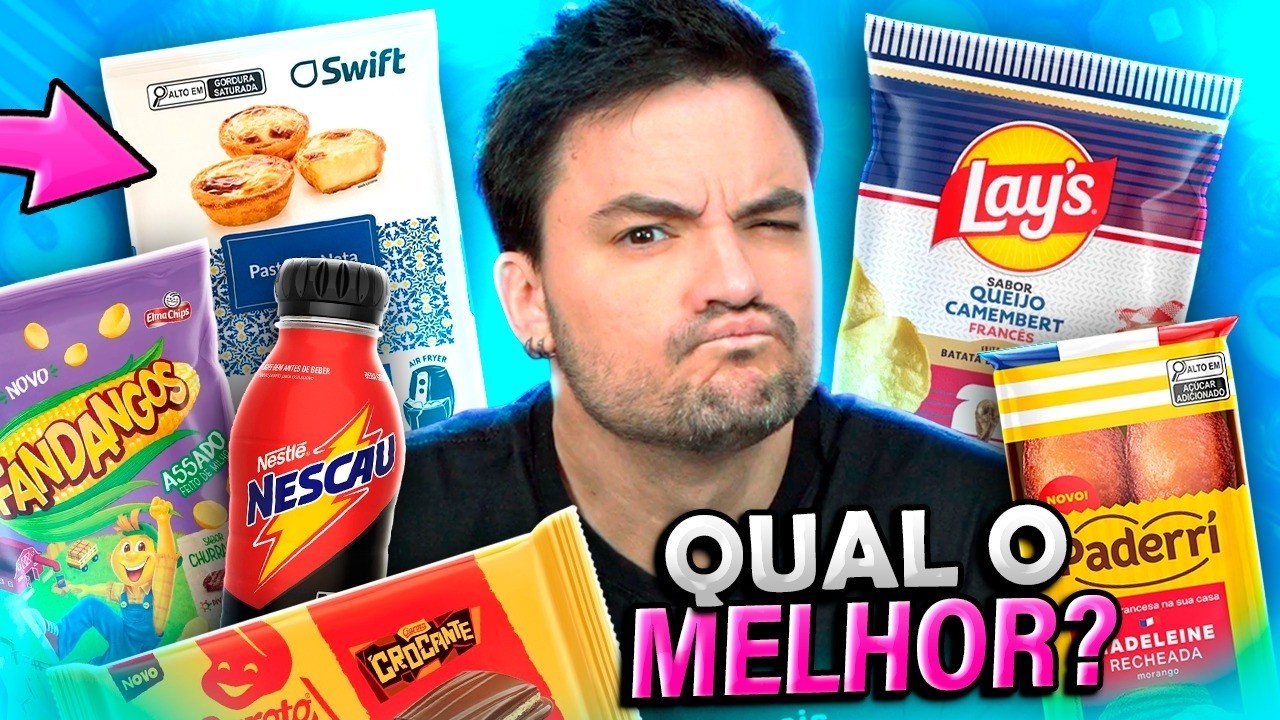 SA&Iacute;RAM NOVOS SABORES DE PRODUTOS FAMOSOS! QUAL VALE A PENA?