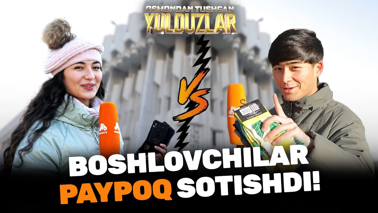 Boshlovchilar paypoq sotishdi! Osmondan tushgan yulduzlar