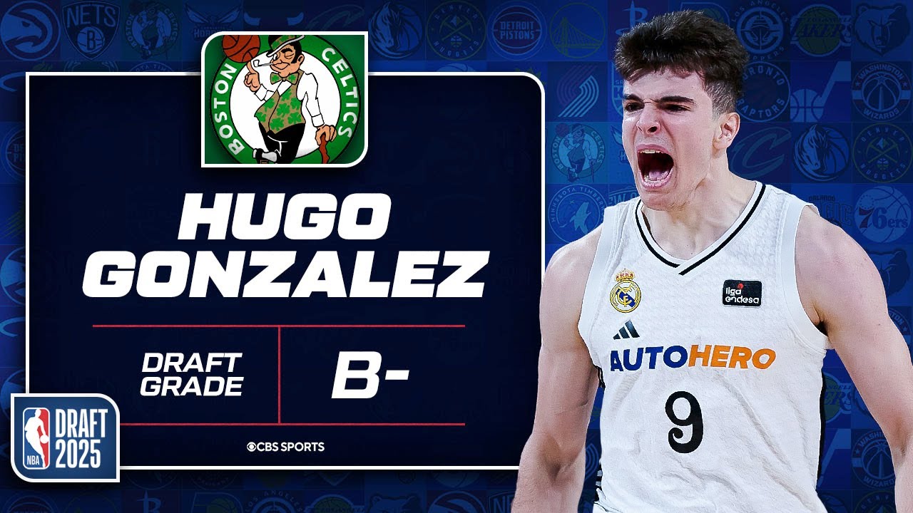 Hugo Gonzalez selected No. 28 overall by Celtics | 2025 NBA Draft Grades & Instant Reaction