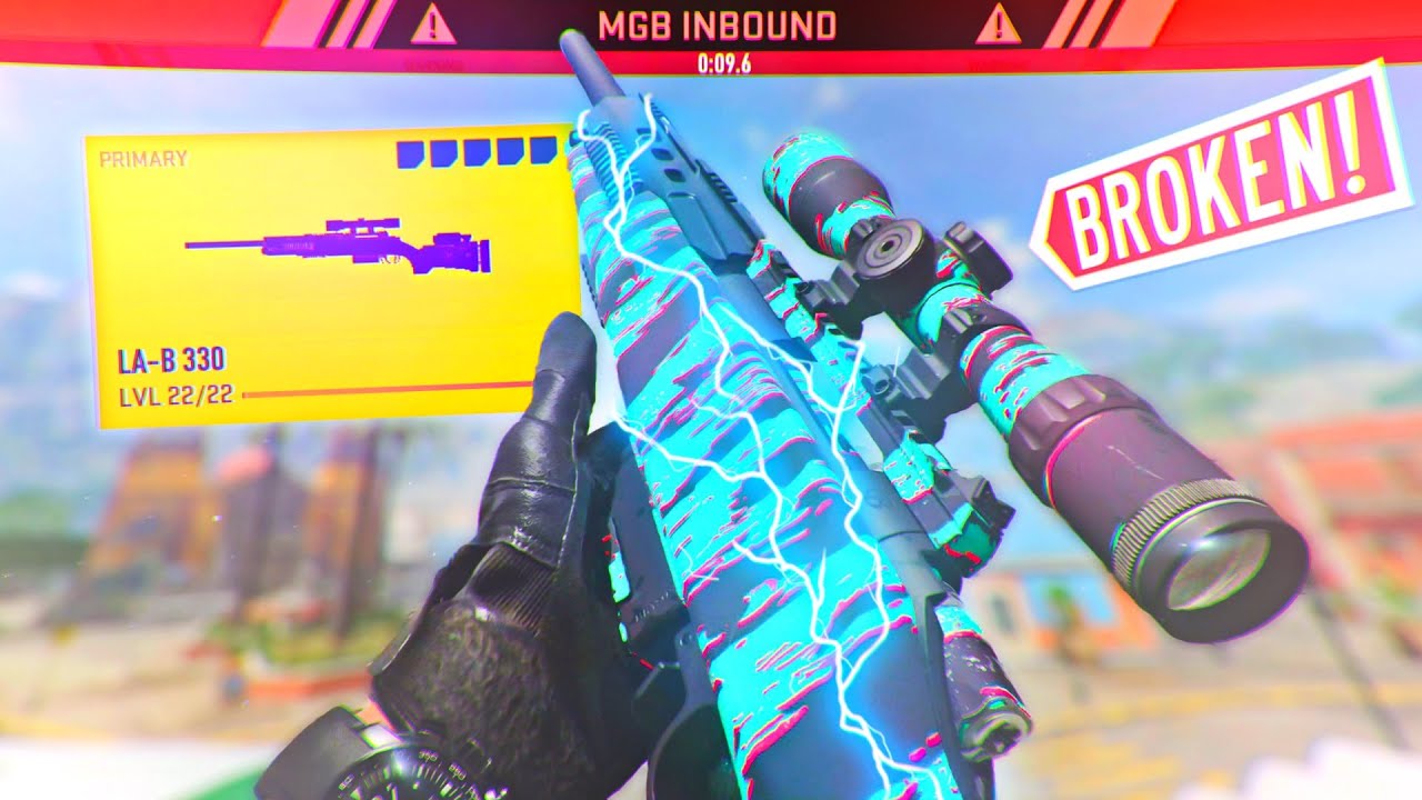 This LA-B 330 SNIPER setup got me a NUKE! (Best Class Setup)