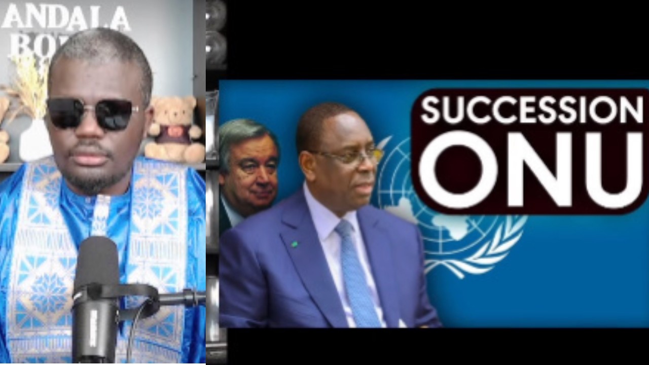 Cheikh Ahmed Cissé En Live Succession PR Macky Sall Au Nation Unies