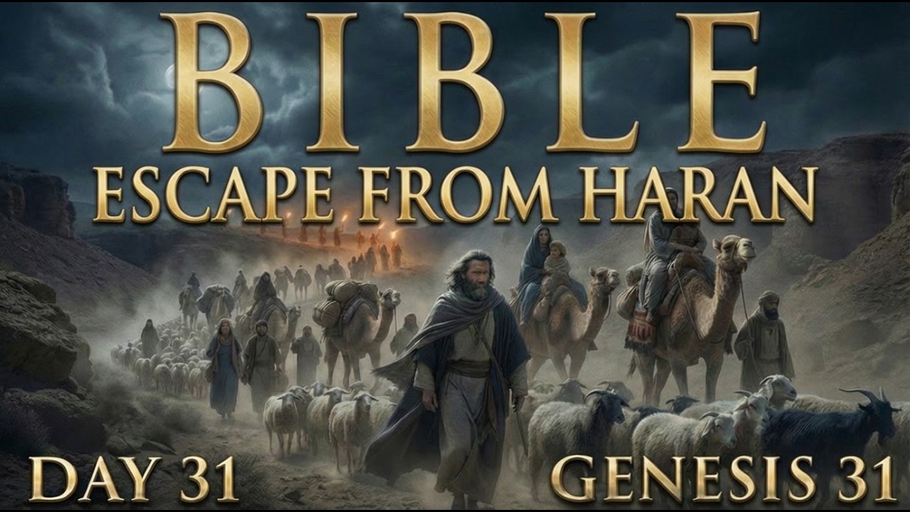 Day 31 | Bible Genesis 31: Escape From Haran [From Zero to Grace]  #biblestories #christian #movie