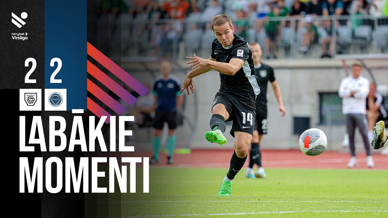 21. kārta: Valmiera FC 2:2 Riga FC (Labākie momenti)