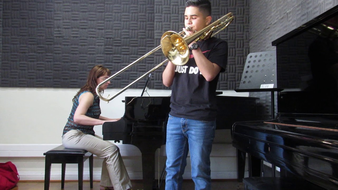 P.V de La Nux Trombone and Piano