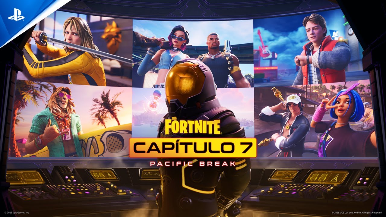 Fortnite | Tr&aacute;iler de gameplay del Cap&iacute;tulo 7 de Batalla campal de Fortnite: Pacific Break