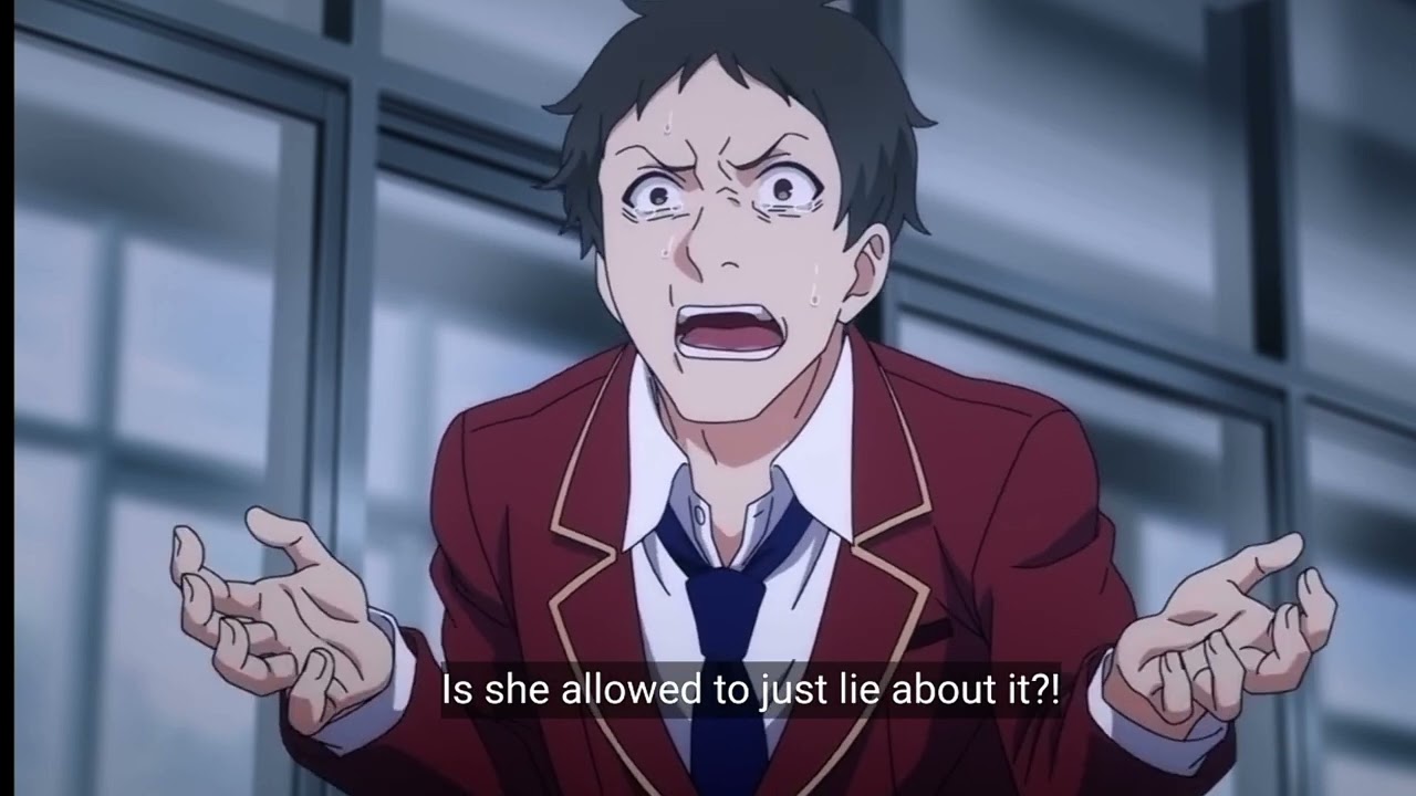 Yamauchi gets expelled and lost it - Classroom of the Elite S3