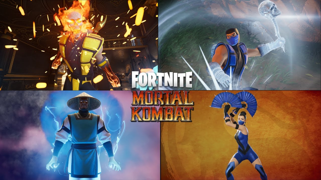 Mortal Kombat Squads Match - Fortnite Chapter 6 Season 2 (4K 60FPS)