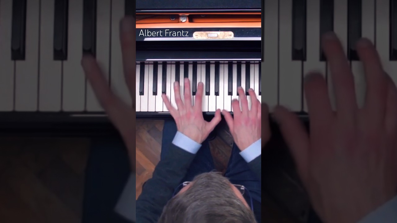 Pianist Albert Frantz 