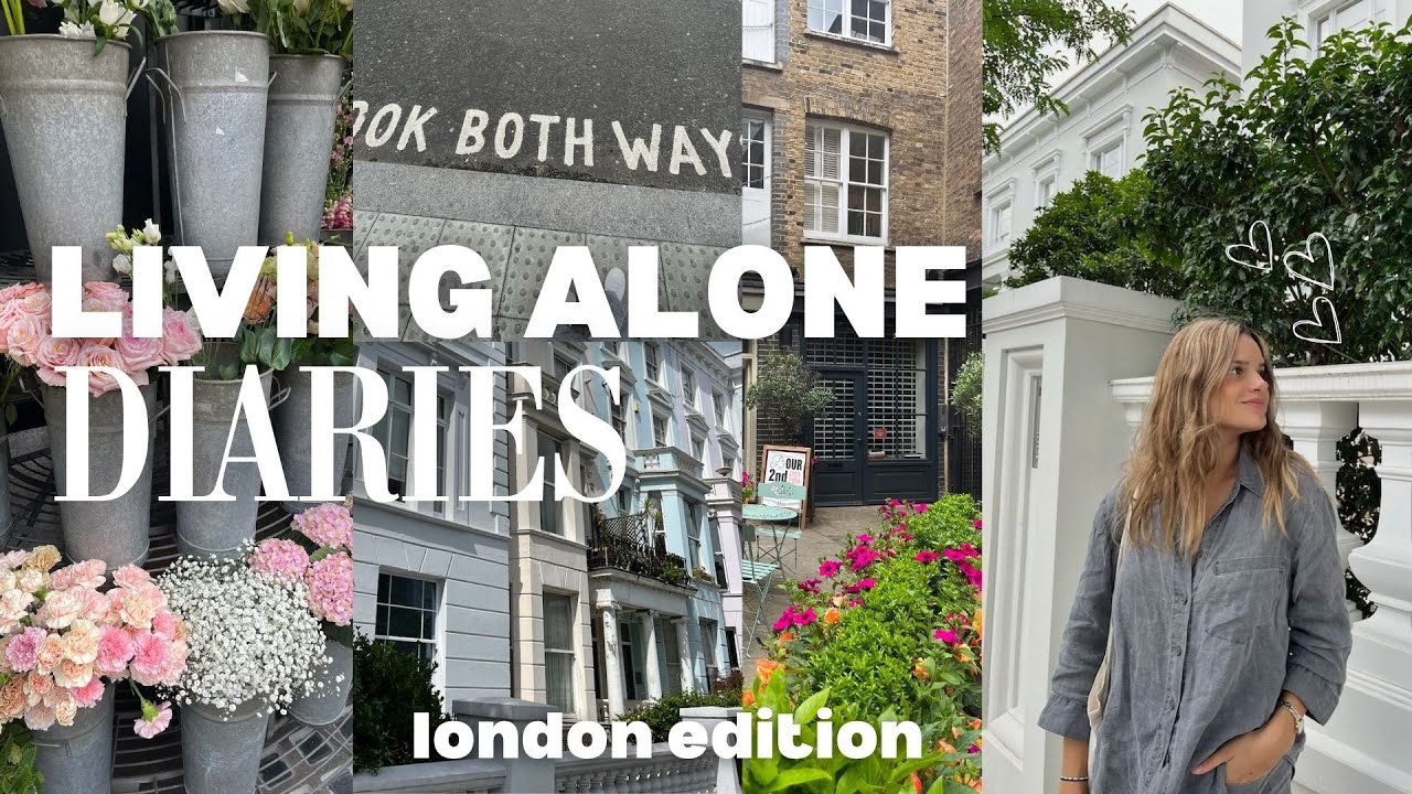 JE DÉMÉNAGE À LONDRES 🇬🇧 une journée productive dans le countryside (living alone | london edition)