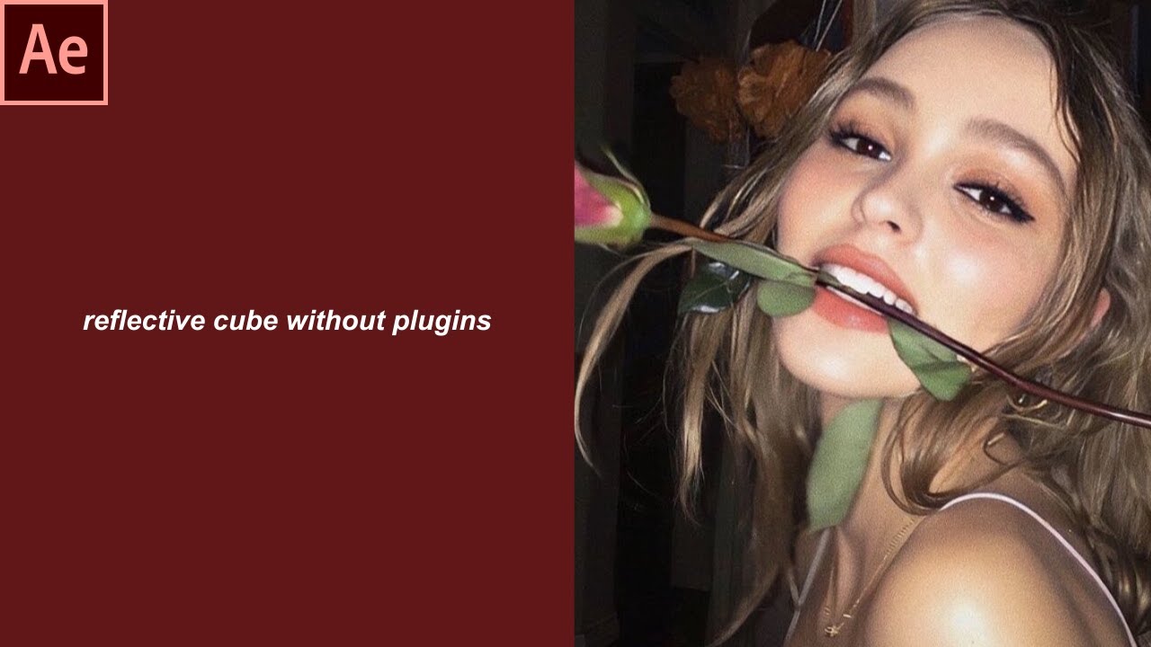 reflective cube without plugins | After Effects Tutorial