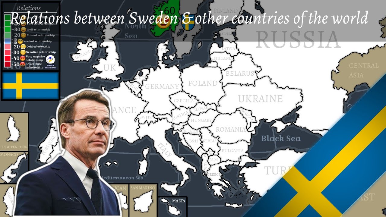 Relations between Sweden & other countries of the world