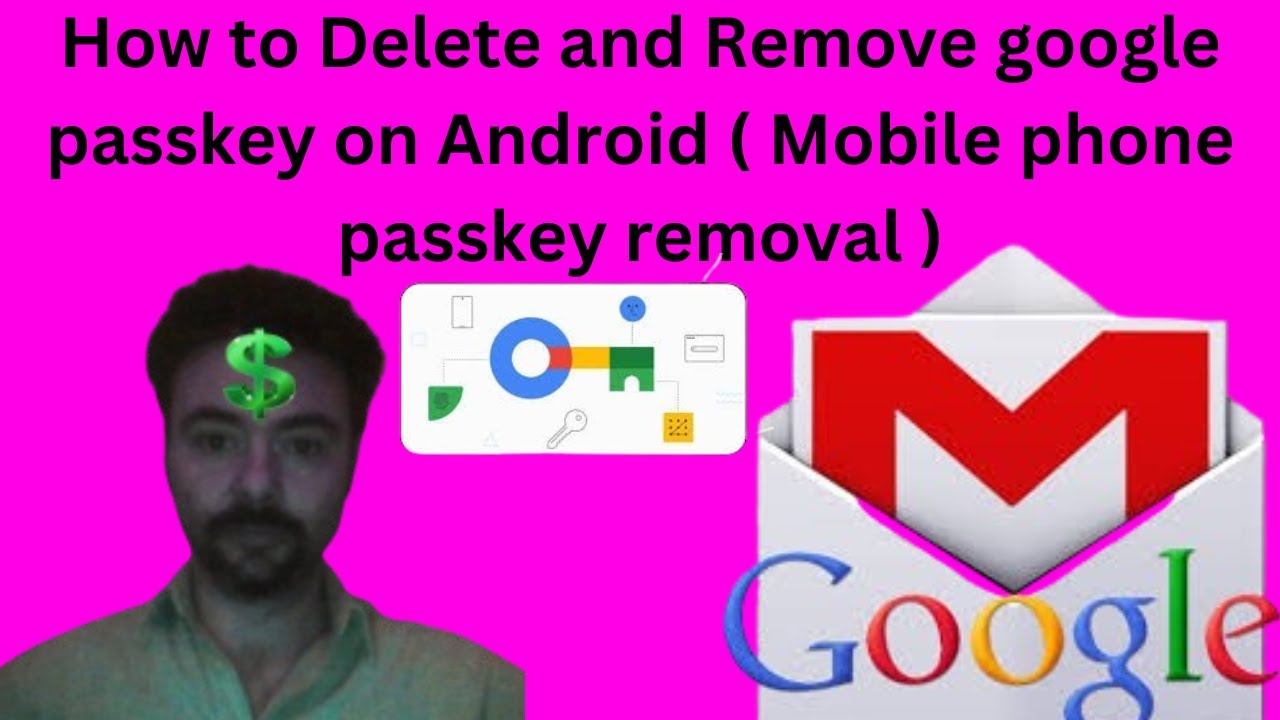 How to Delete and Remove google passkey on Android - Mobile phone passkey removal