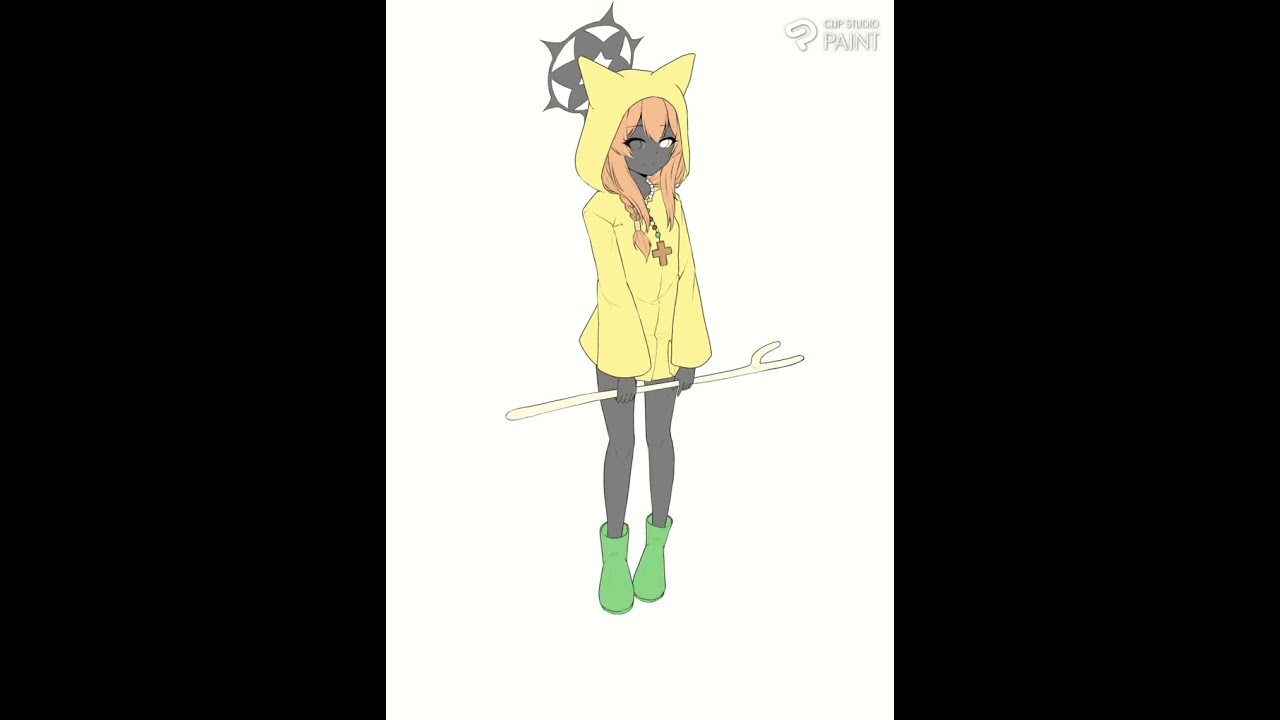 Mari's Pilgrimage (Mari x Luce crossover) artwork timelapse 