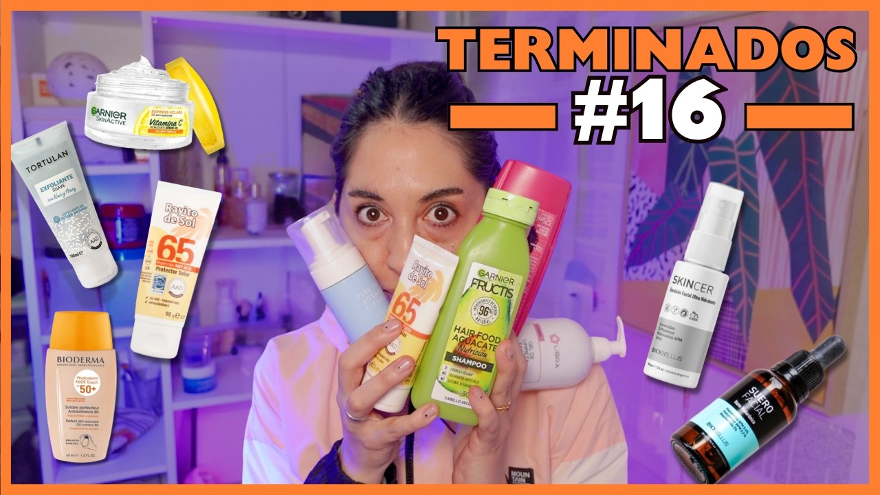 TERMINADOS 16 💥 protectores solares,  productos para el pelo y mucho Skincare!