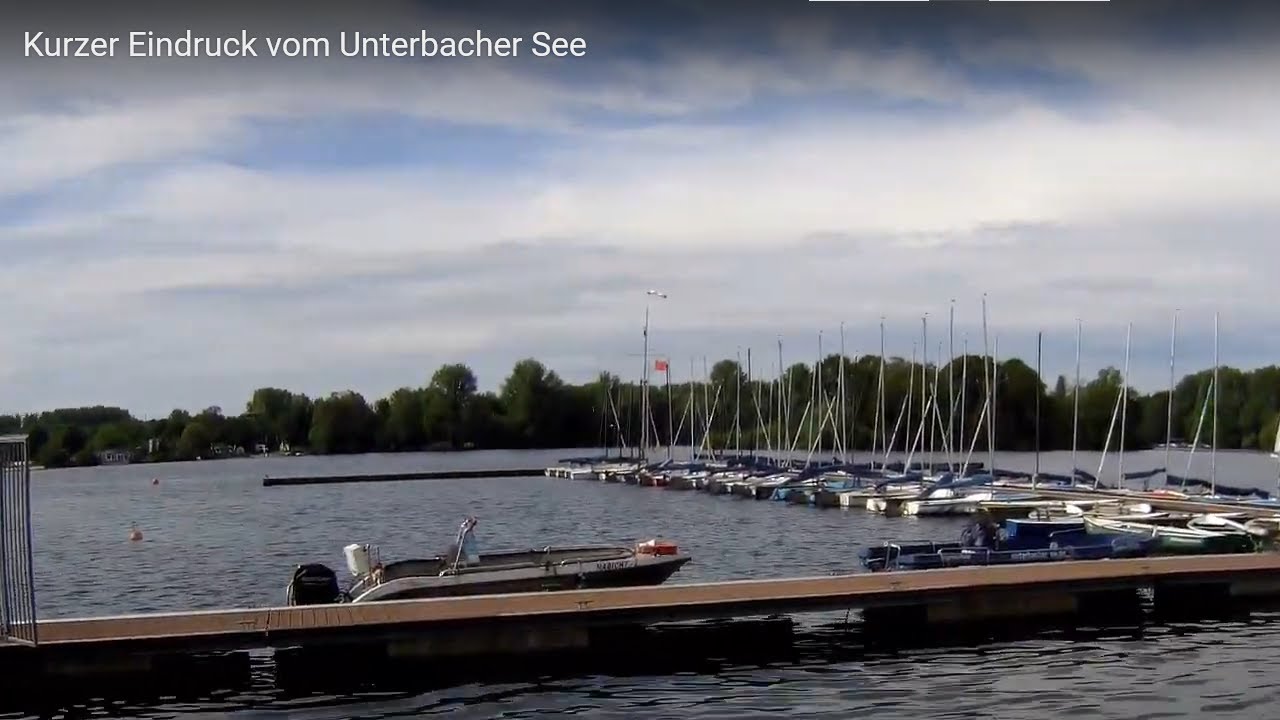 Kurzer Eindruck vom Unterbacher See