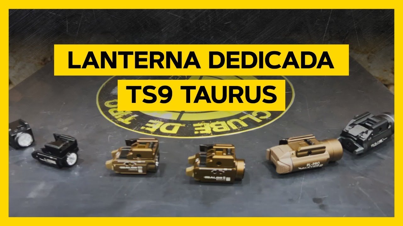 LANTERNA DEDICADA PARA PISTOLA TS9 TAURUS