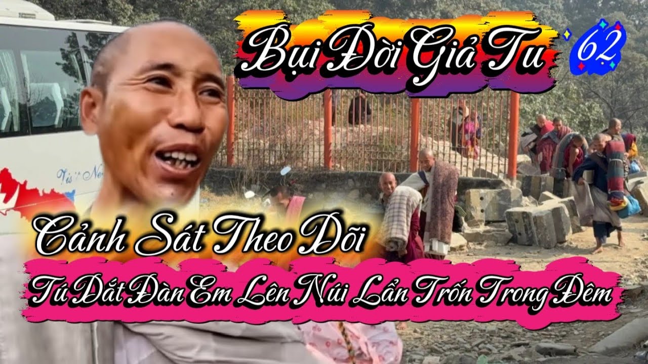 Cảnh sát theo dõi tú Tẹo dắt đàn em lên núi lẩn chốn trong đêm