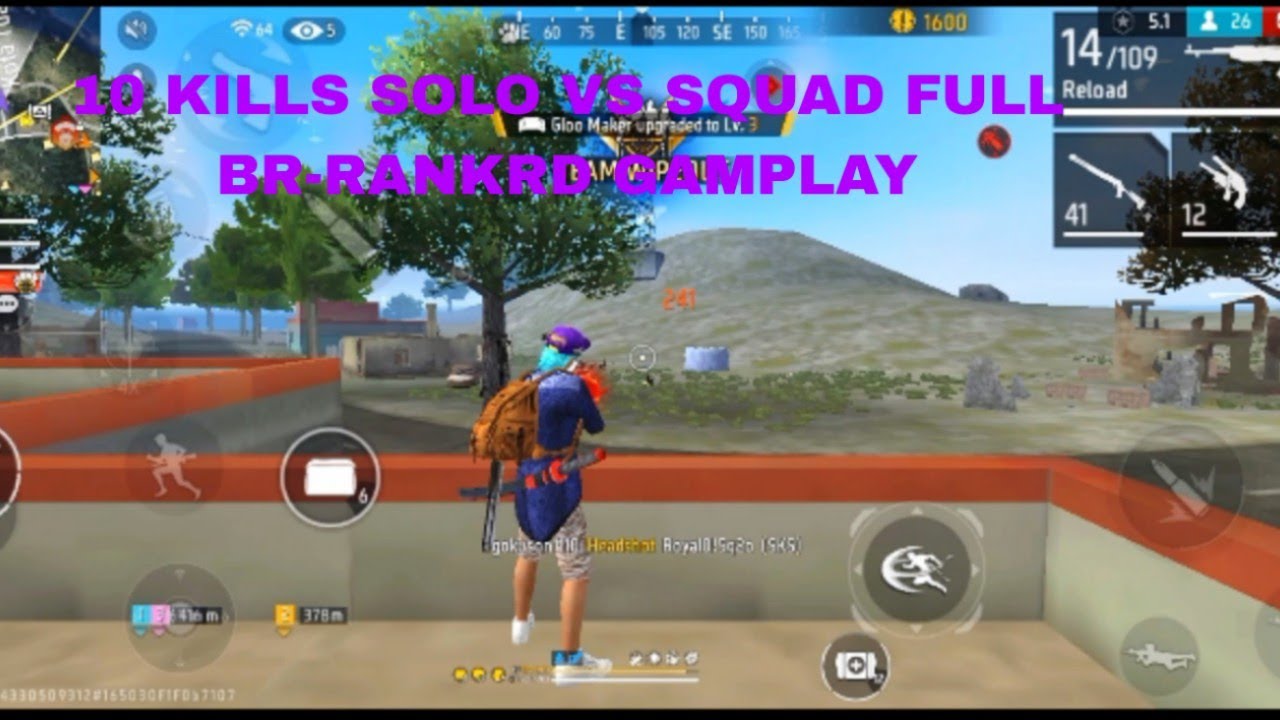 99% Headshot ⚡💪 SOLO VS SQUAD  😈 BR-RANKRD =BOOYHA #freefirevideos #virale 