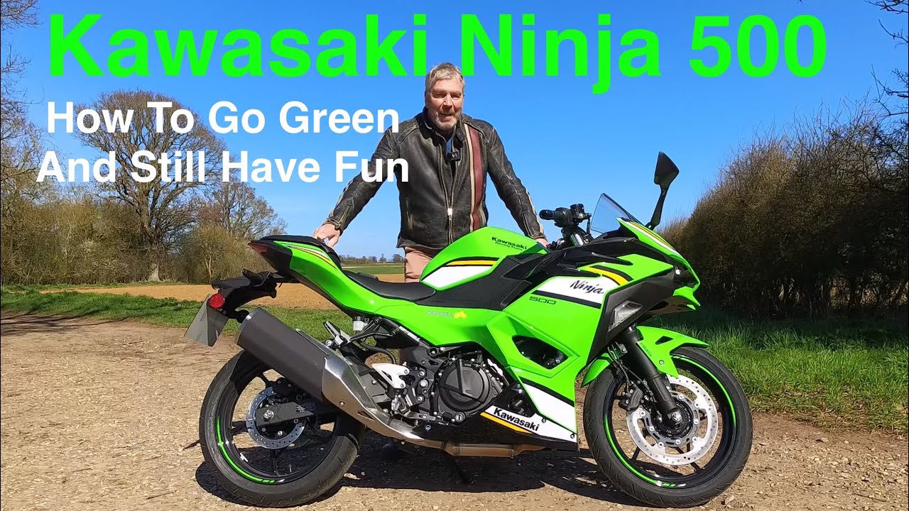 How To Go Green & Still Have Fun | Kawasaki Ninja 500