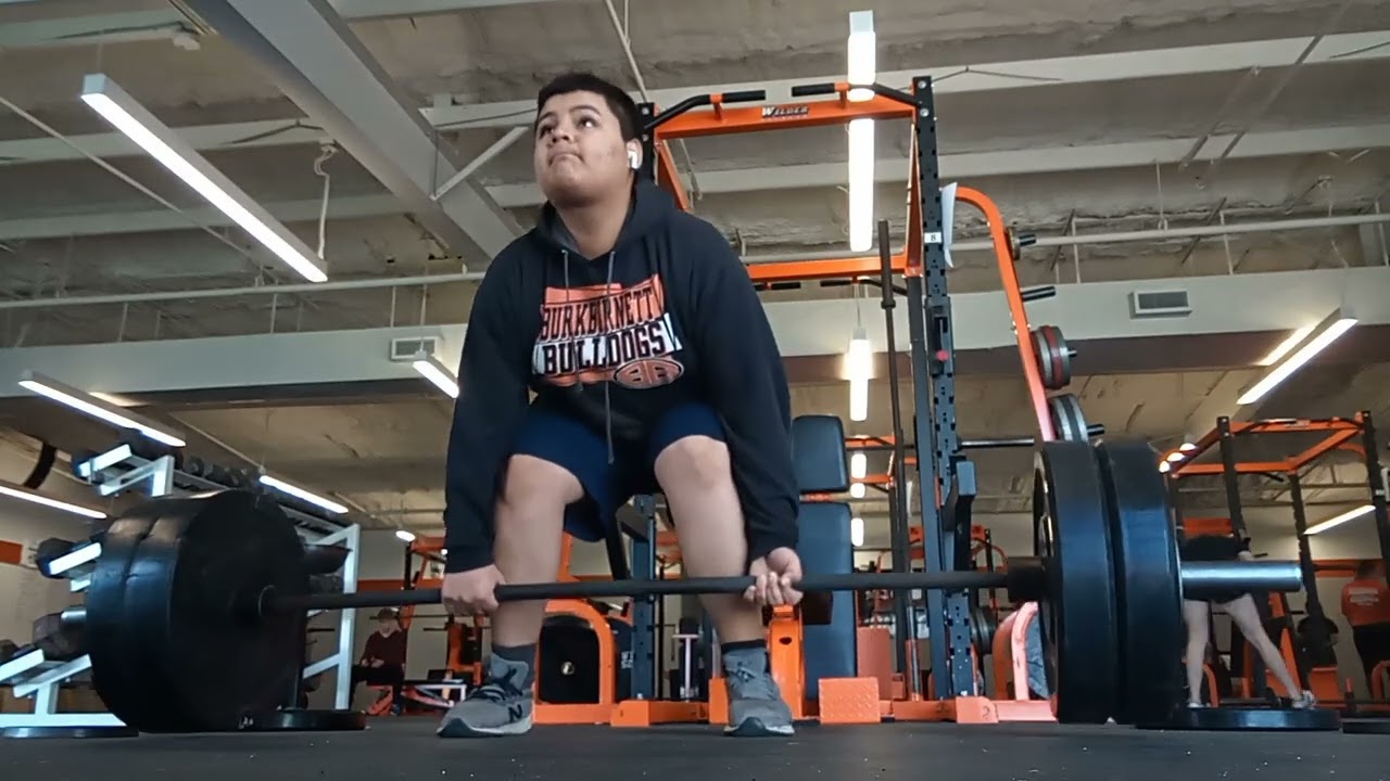 Deadlift lift PR 225