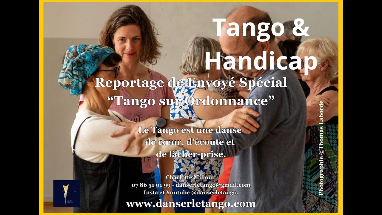 Tango sur ordonnance, un Reportage d'Envoyé Spécial. C'est une belle idée ! Vivement 💃