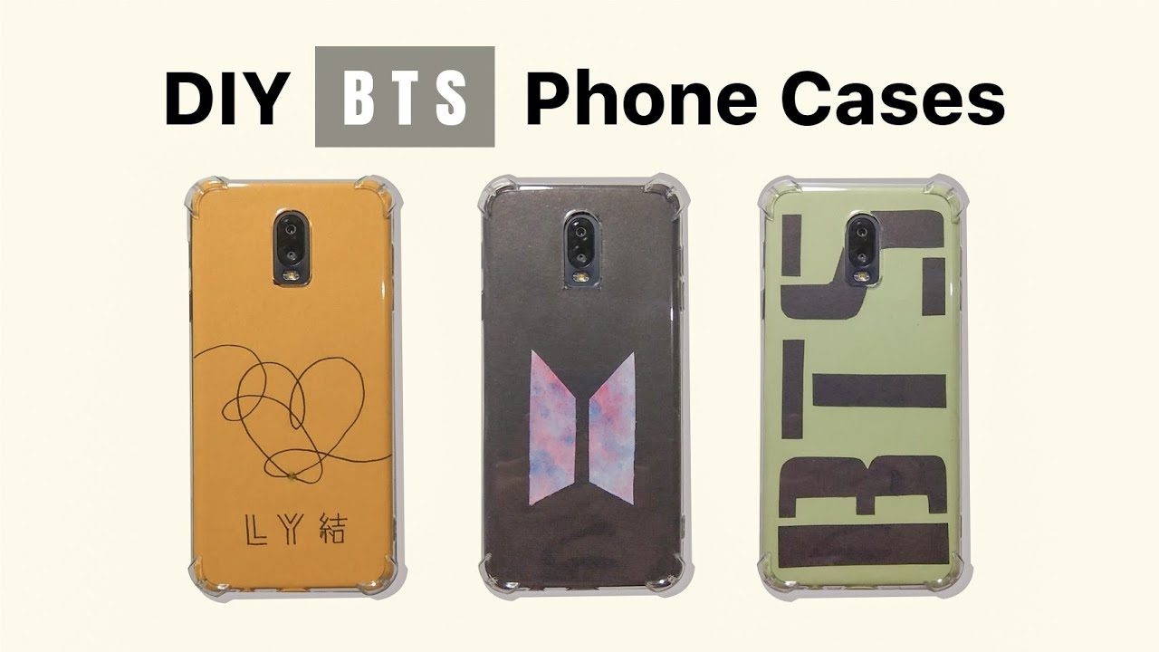DIY BTS Phone Cases - Indonesia