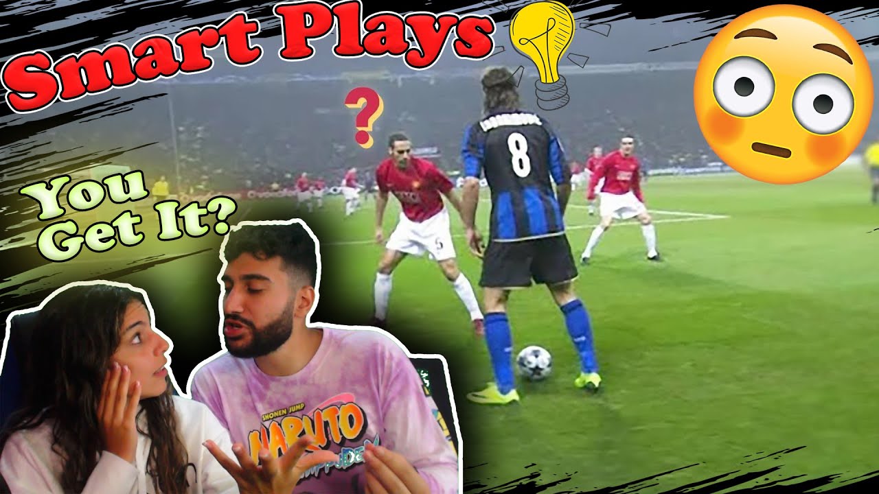Americans React To (Football) High IQ Moments!