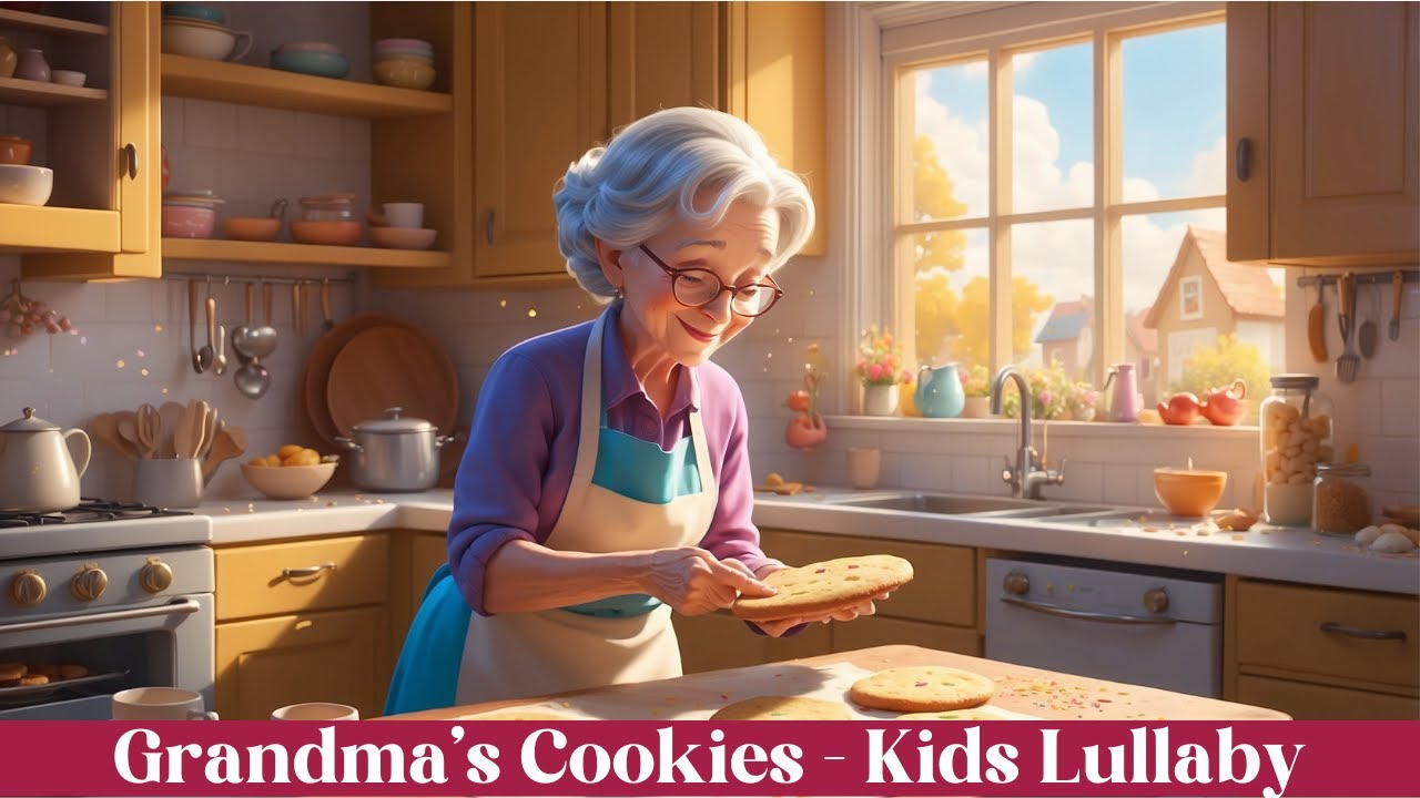 Grandma&rsquo;s Cookies | Soft Piano Lullaby for Kids | Comforting Baby Sleep Music 🌙💤