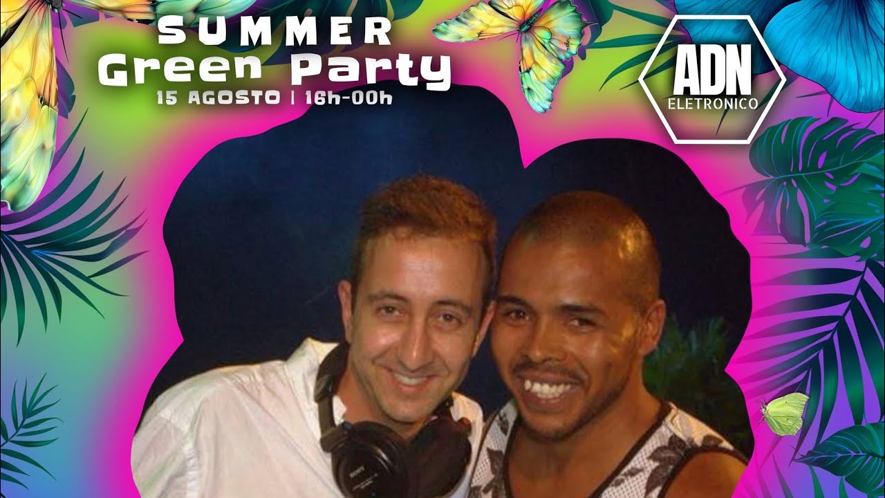 BLACK & WHITE CONNECTION @ Summer Green Party | Green Café | ADN Eletrônico DJ Set