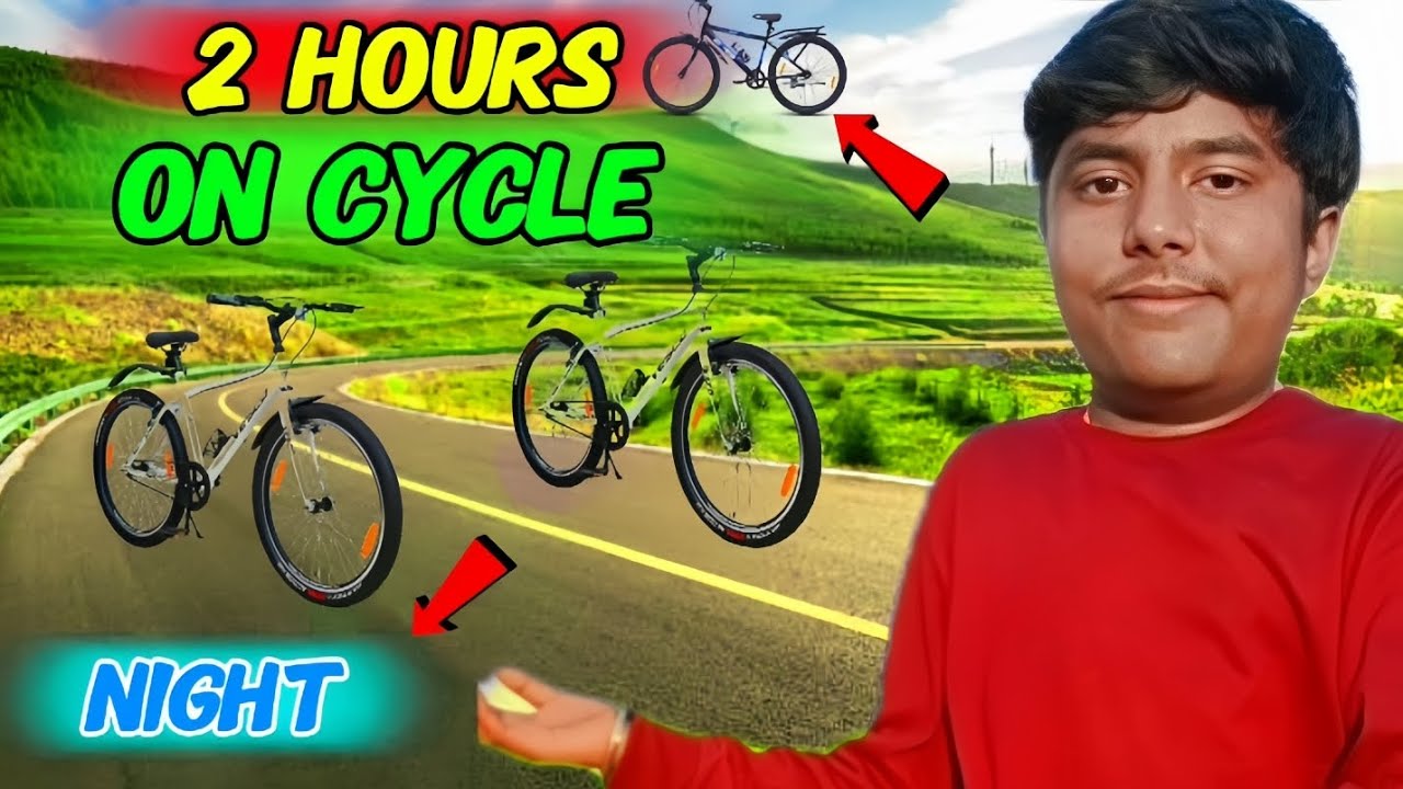 I Again 2 Hours On Cycle IN Night winter ❄️ ARC l। सर्दी के कारण हालत खराब हो गए सब की 