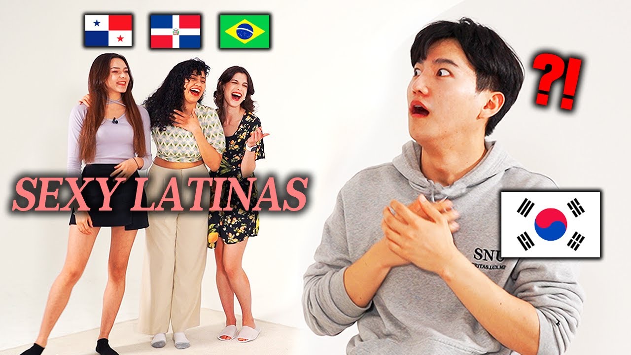 Asian Men Meet SEXY LATINAS for The First Time l 1:3 Blind Date (Brazil, Dominican Republic, Panama)