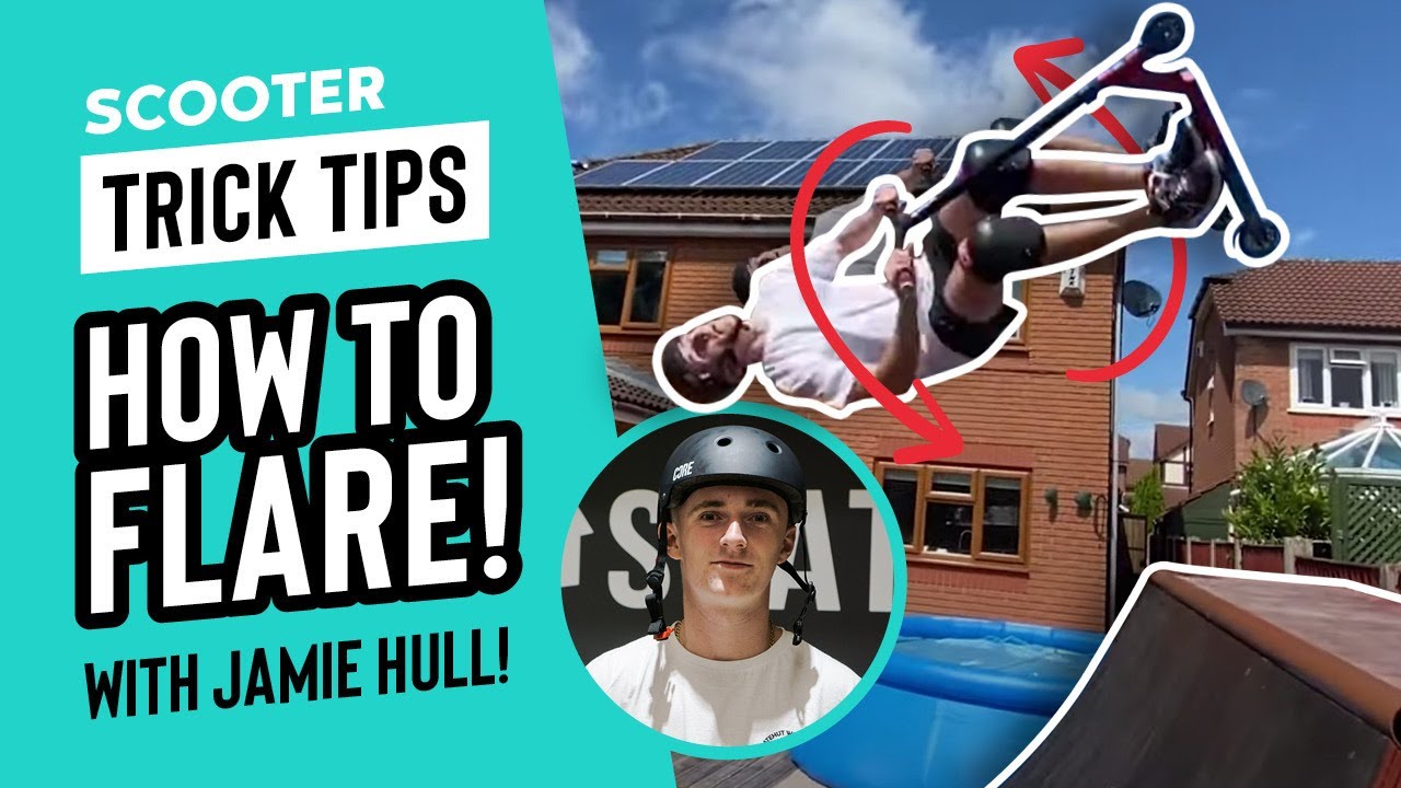 HOW TO FLARE ON A SCOOTER- Step By Step Tutorial from Jamie Hull