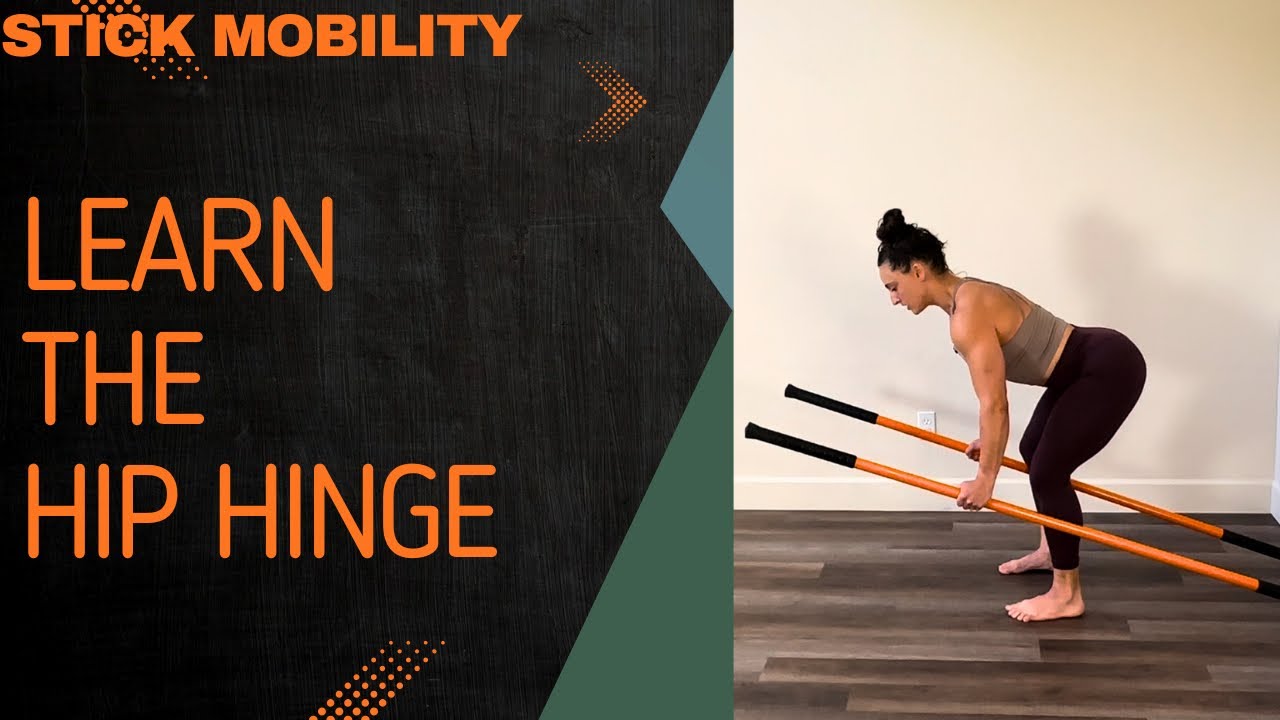 Часть 1 из 4: Упражнения для начинающих с #stickmobility. Научитесь сгибать ноги в тазобедренных ...