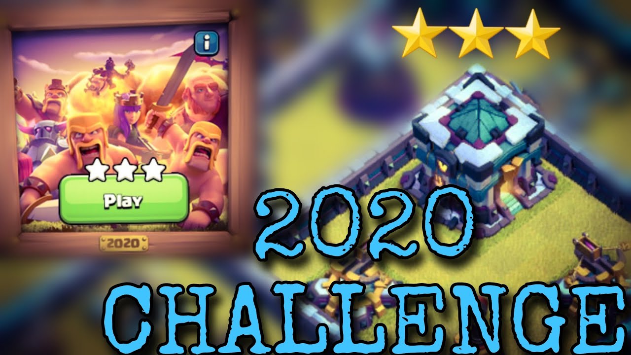 2020 Clash Of Clans Challenge || 10 years Of Clash 3 star