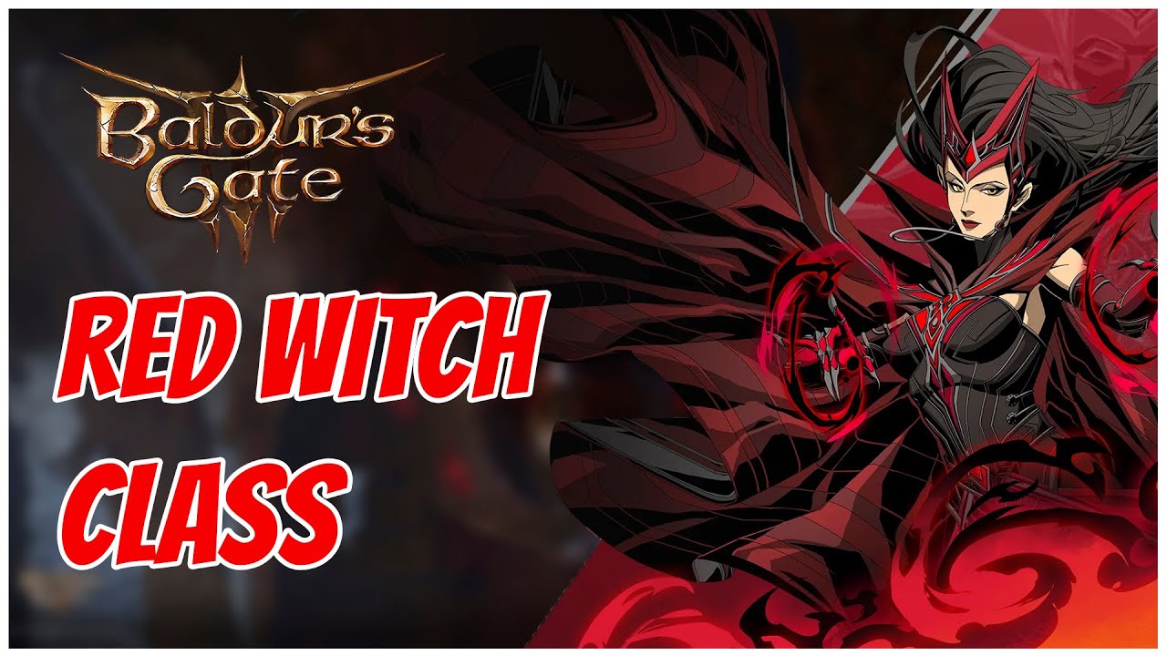 Baldur's Gate 3: Class Mods -  Red Witch Showcase