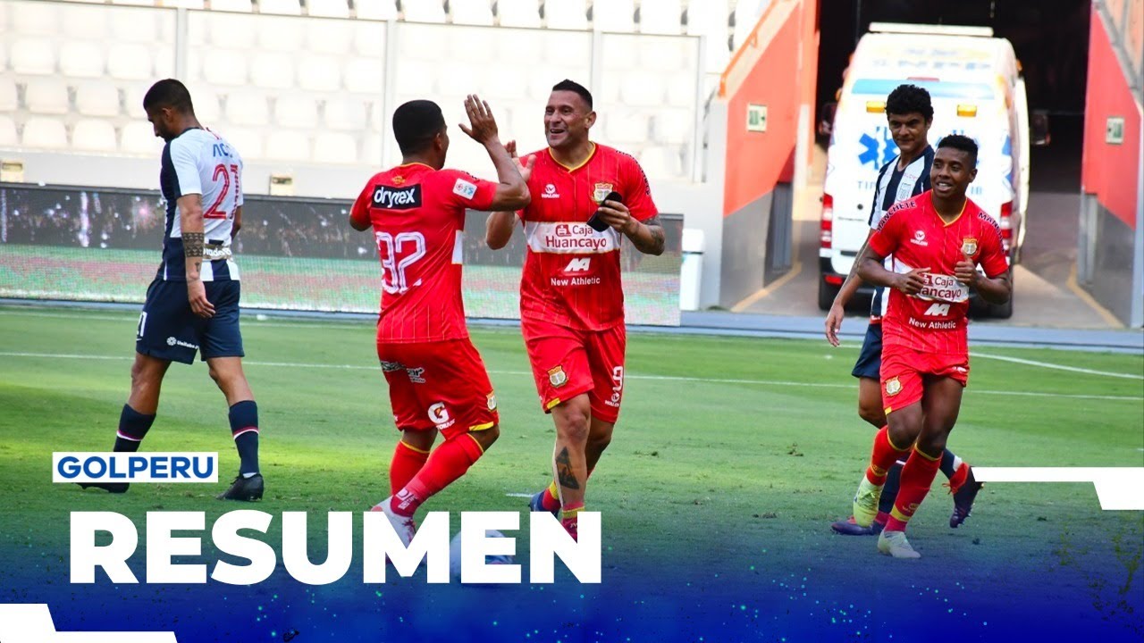 Resumen: Sport Huancayo vs Alianza Lima (2-0) #LIGA1MOVISTARXGOLPERU #AlientaDesdeCasa