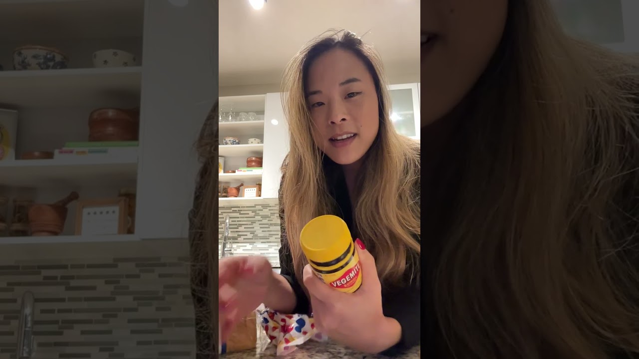 I tried vegemite for the first time