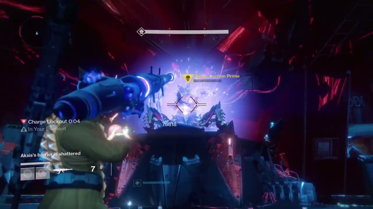 Solo Aksis on Self Res Warlock