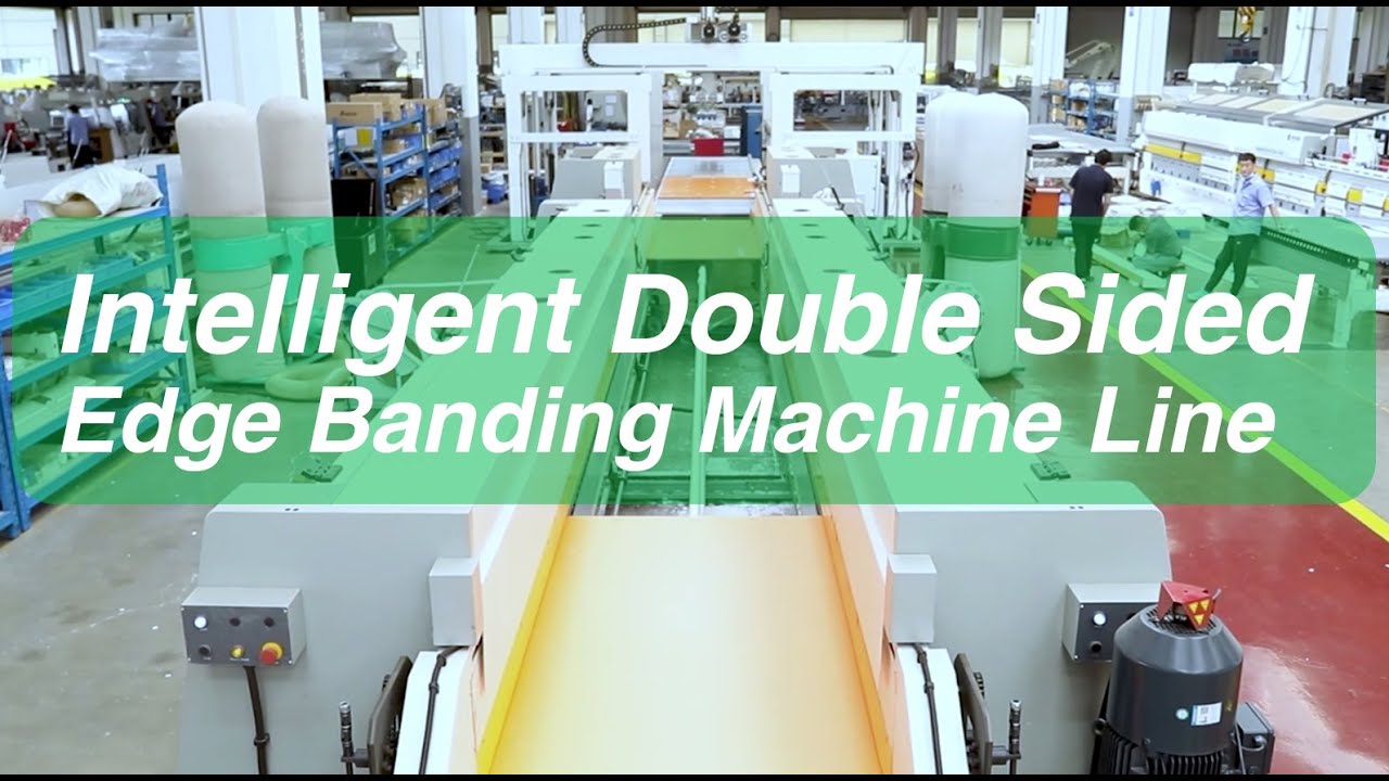 Intelligent Double Sided Edge Banding Machine Line（small board）