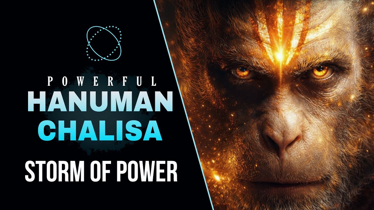 HANUMAN CHALISA - Storm Of Power | Veer Bajrangi Hanuman | Powerful Hanuman Stotram | Energetic