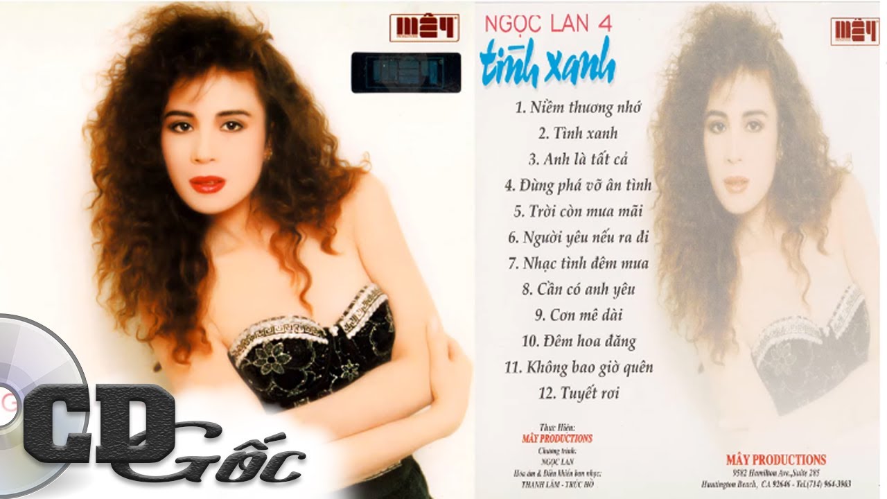NGỌC LAN 4 - Tình Xanh | CD Những Tình Khúc Bất Hủ Của Ngọc Lan