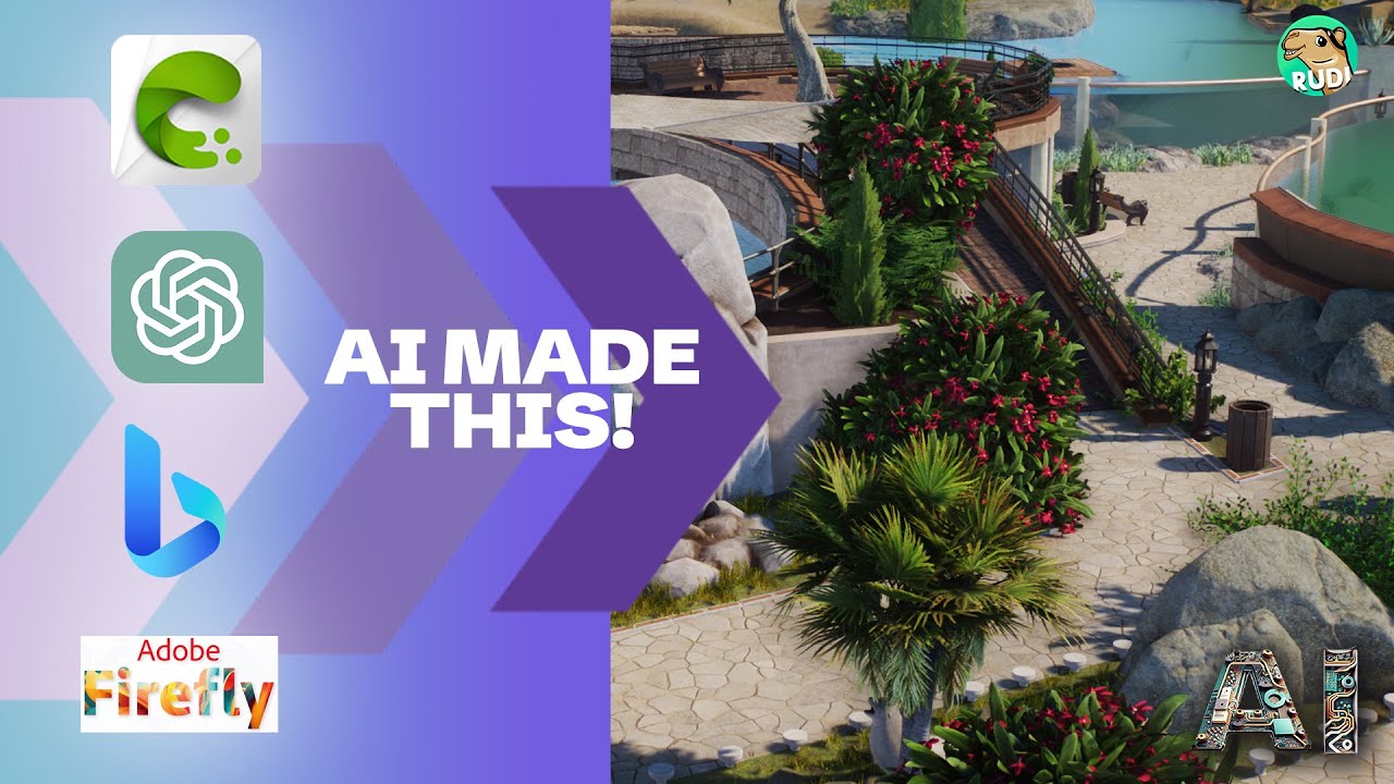 I USED THESE 4 AI Tools to make these Habitats! Tips for using AI as content creator!