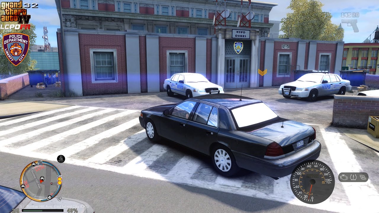 GTA IV - LCPDFR 1.1🚔 - LCPD/NYPD - Unmarked CVPI - Shots Fired on Officer | Wanted Suspects - 4K